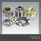 Hydraulic Piston Pump parts for Komatsu Excavator PC200-8/PC240-8 Main pump supplier